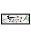 The Laundry Room Black and Brown Framed Print Laundry Wall Art
