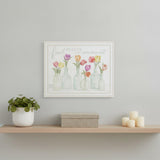 FIND BEAUTY IN THE MOMENT White Framed Print Wall Art