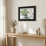 DO THAT WHICH MAKES YOU HAPPY Black Framed Print Wall Art