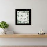 BEACH MORE WORRY LESS Black Framed Print Wall Art