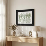 Simply Sage Black Framed Print Wall Art