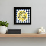 Main Squeeze Black Framed Print Wall Art