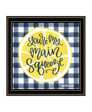 Main Squeeze Black Framed Print Wall Art