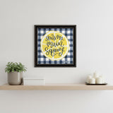 Main Squeeze Black Framed Print Wall Art
