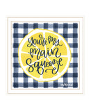 Main Squeeze White Framed Print Wall Art