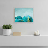 Adventure Awaits White Framed Print Wall Art