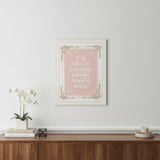 A Life Well Lived White Framed Print Wall Art
