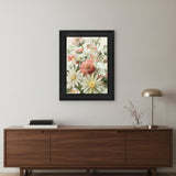 Summer Wildflowers For You Black Framed Print Wall Art