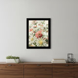 Summer Wildflowers For You Black Framed Print Wall Art