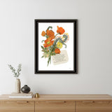 See You Grow Black Framed Print Wall Art
