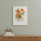 See You Grow White Framed Print Wall Art