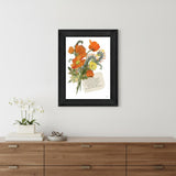 See You Grow Black Framed Print Wall Art