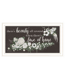 Love At Home White Framed Print Wall Art