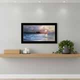 Rest of My Sunsets Black Framed Print Wall Art