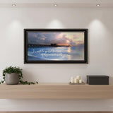 Rest of My Sunsets Black Framed Print Wall Art