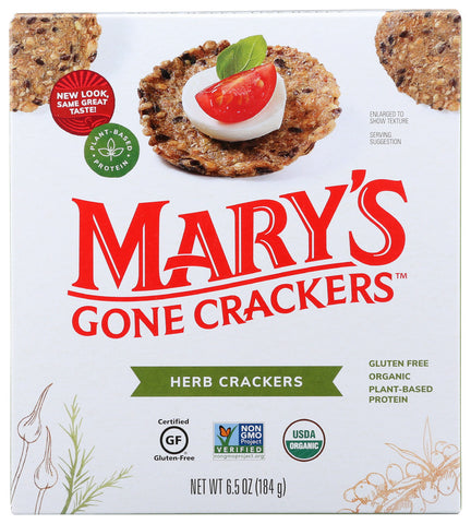 OG2 MGC HERB CRACKERS ( 6 X 6.5 OZ   )