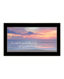 Rest of My Sunsets Black Framed Print Wall Art