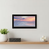 Rest of My Sunsets Black Framed Print Wall Art