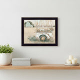 Fresh Flowers For Sale Black Framed Print Wall Art
