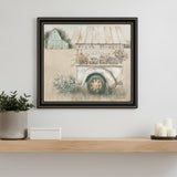 Fresh Flowers For Sale Black Framed Print Wall Art