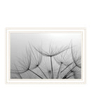 Love is a Delicate Flower White Framed Print Wall Art