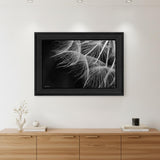 Delicate Beauty Black Framed Print Wall Art