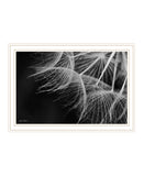 Delicate Beauty White Framed Print Wall Art