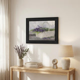 My Lavender Black Framed Print Wall Art