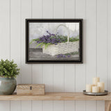My Lavender Black Framed Print Wall Art