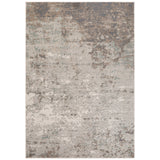 5' X 8' Gray And Ivory Abstract Area Rug