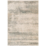 2' X 3' Ivory And Gray Abstract Area Rug