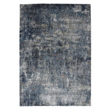 5' X 8' Ivory And Gray Abstract Area Rug