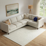 9' X 12' Gray and Ivory Moroccan Power Loom Washable Area Rug
