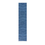10' Blue Abstract Washable Runner Rug