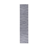 10' Gray Abstract Washable Runner Rug