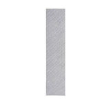 8' Gray Abstract Washable Runner Rug