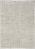 4' X 6' Beige and Gray Abstract Power Loom Area Rug