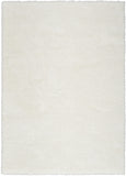 5' X 7' Ivory Shag Area Rug