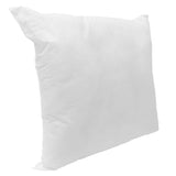 18" White Down Throw Pillow Insert