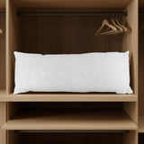 12" X 24" White Throw Pillow Insert