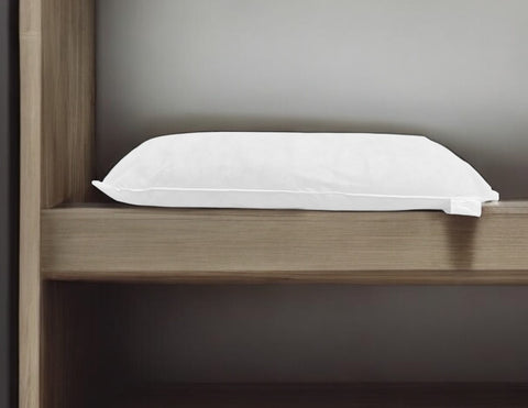 14" X 28" White Lumbar Throw Pillow Insert