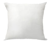 18" White Throw Pillow Insert