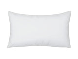 16" X 24" White Lumbar Throw Pillow Insert