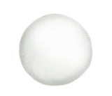 18" White Round Throw Pillow Insert