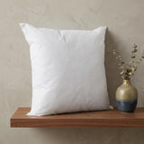 22" White Throw Pillow Insert