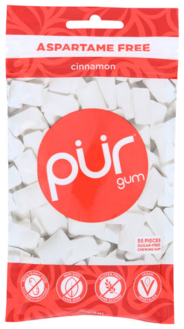 PUR GUM CINNAMON 55 PCS ( 12 X 2.72 GRAM )