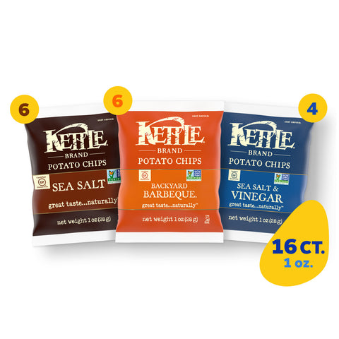 KETTLE VARIETY CHIP PACK ( 6 X 16 CT   )