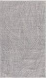 3' X 5' Gray and Ivory Abstract Power Loom Washable Non Skid Area Rug