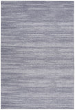 4' X 6' Gray and White Abstract Power Loom Washable Non Skid Area Rug