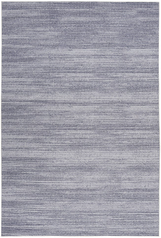4' X 6' Gray and White Abstract Power Loom Washable Non Skid Area Rug